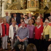 Liederabend in der Kirche Schellsitz am 14.07.2012; letztes Konzert unter Leitung von Thomas Kaminski